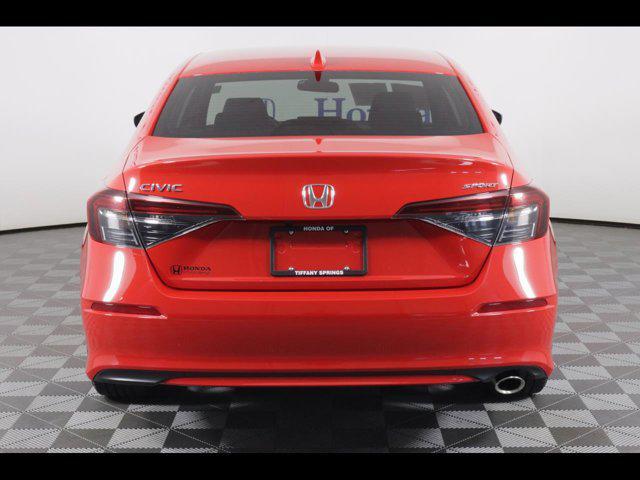used 2025 Honda Civic car, priced at $27,575
