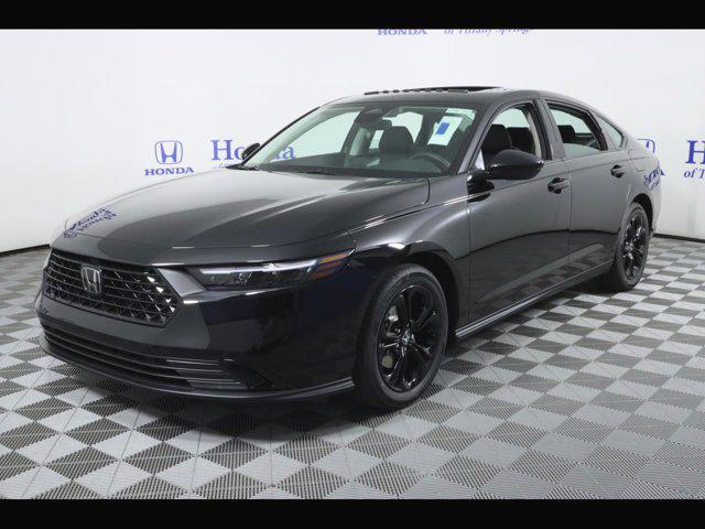 new 2025 Honda Accord car, priced at $31,655