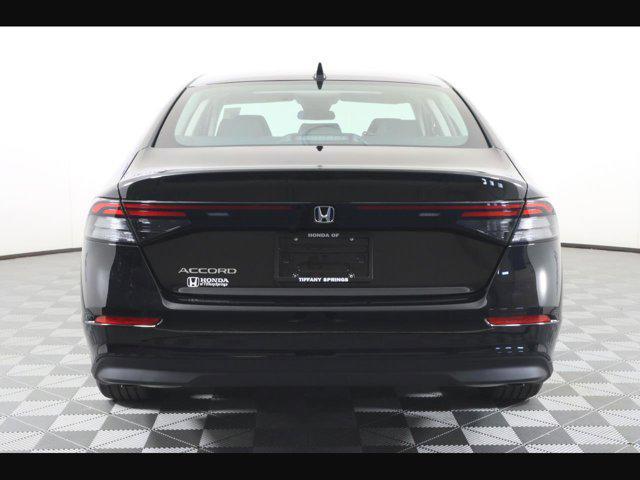 new 2025 Honda Accord car, priced at $31,655