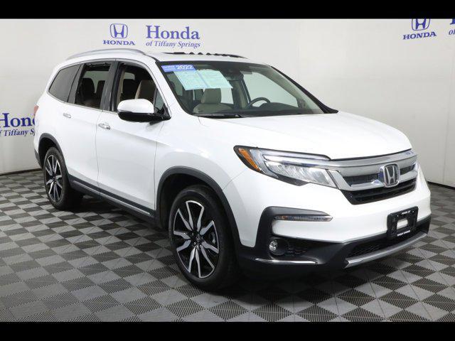 used 2022 Honda Pilot car, priced at $34,875