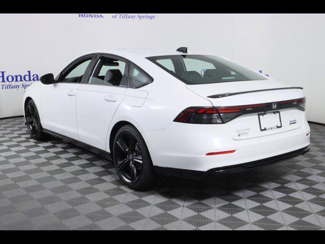 new 2025 Honda Accord Hybrid car, priced at $37,025
