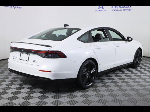 new 2025 Honda Accord Hybrid car, priced at $37,025