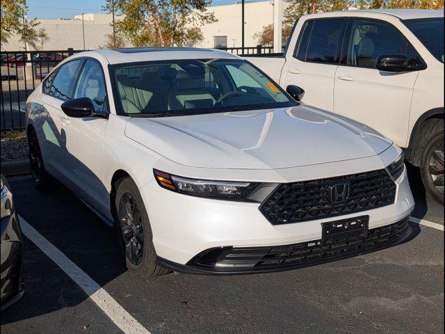 used 2025 Honda Accord car, priced at $31,875