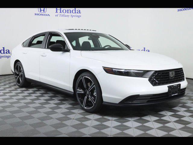 new 2024 Honda Accord Hybrid car, priced at $34,445