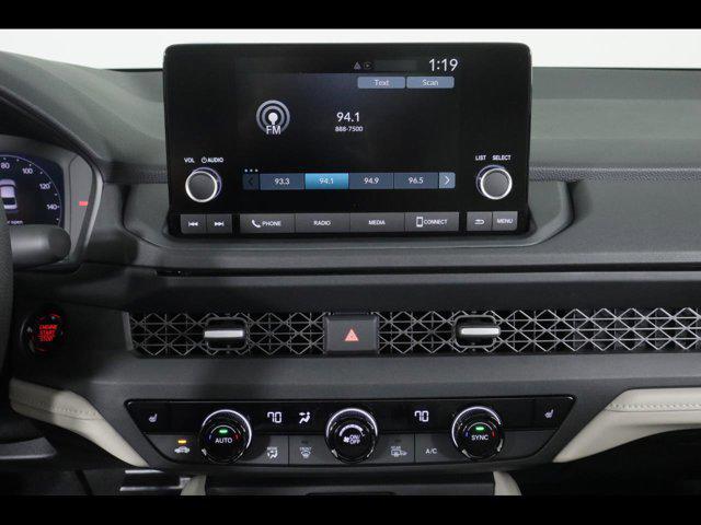 new 2025 Honda Accord car, priced at $32,165