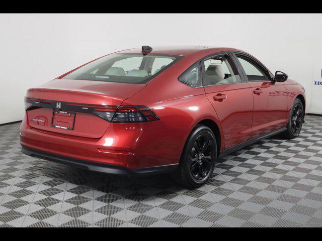 new 2025 Honda Accord car, priced at $32,165
