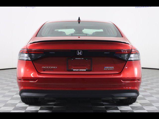 new 2024 Honda Accord Hybrid car, priced at $34,445