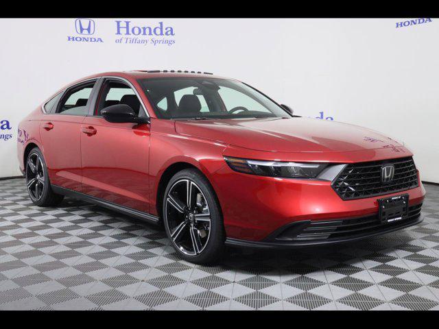 new 2024 Honda Accord Hybrid car, priced at $34,445