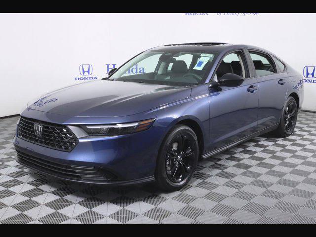 new 2025 Honda Accord car, priced at $31,655