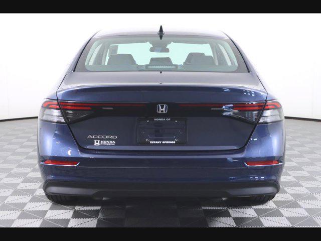 new 2025 Honda Accord car, priced at $31,655