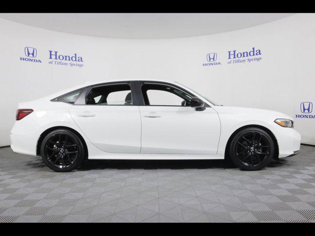 used 2025 Honda Civic car, priced at $27,575