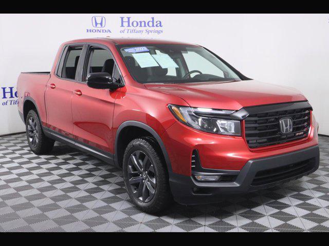 used 2023 Honda Ridgeline car, priced at $36,875