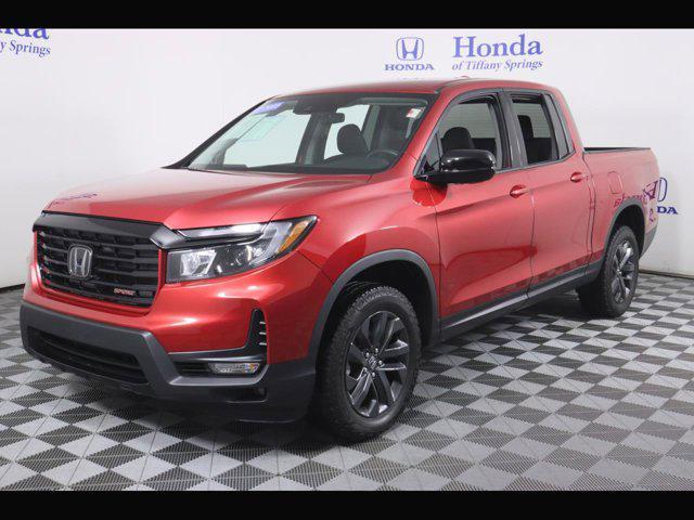 used 2023 Honda Ridgeline car, priced at $36,875