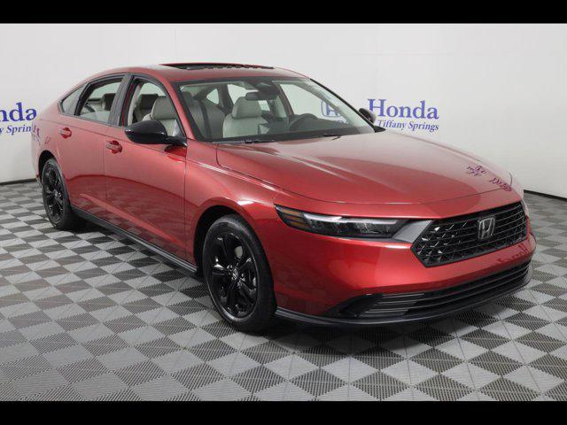 new 2025 Honda Accord car, priced at $32,210