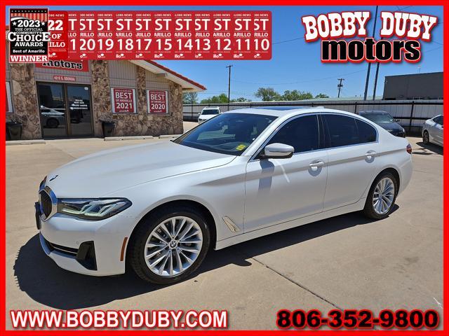 used 2023 BMW 530 car, priced at $36,980