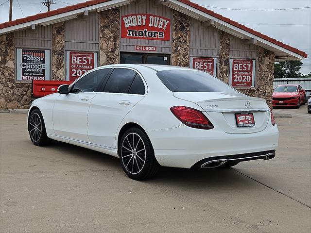 used 2019 Mercedes-Benz C-Class car, priced at $18,980