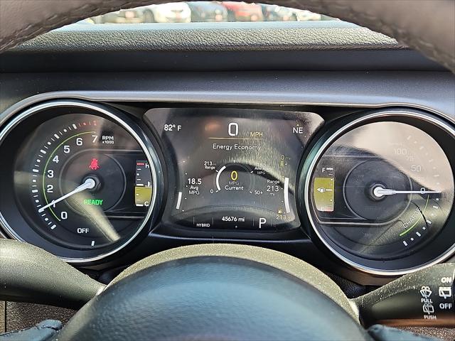used 2023 Jeep Wrangler 4xe car, priced at $33,980