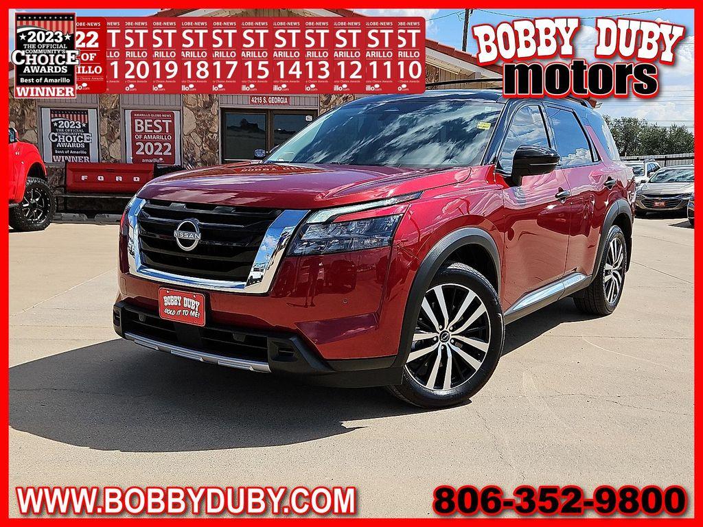 used 2025 Nissan Pathfinder car, priced at $45,980