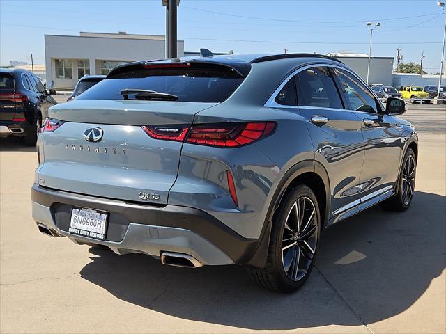 used 2023 INFINITI QX55 car, priced at $37,480