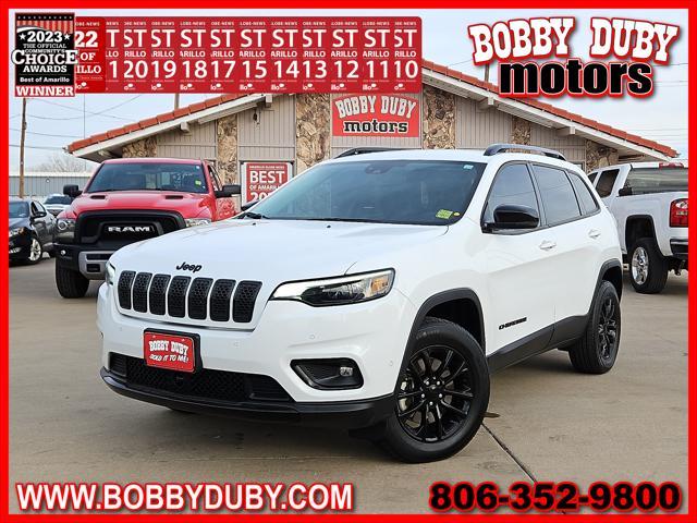 used 2023 Jeep Cherokee car, priced at $25,480