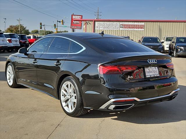 used 2024 Audi A5 Sportback car, priced at $40,980