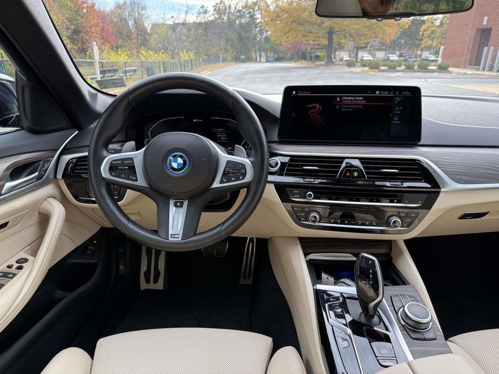 used 2022 BMW 530e car, priced at $33,700