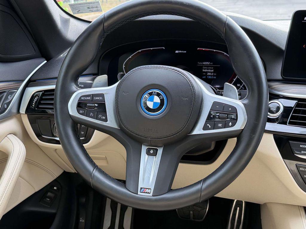 used 2022 BMW 530e car, priced at $33,700