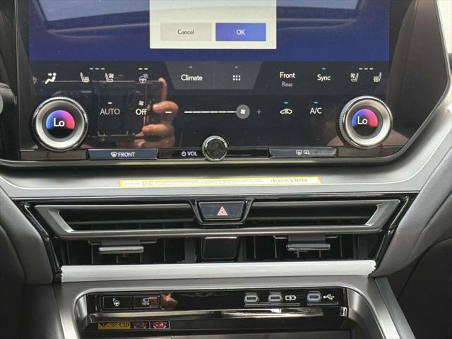 new 2025 Lexus TX 350 car, priced at $65,335