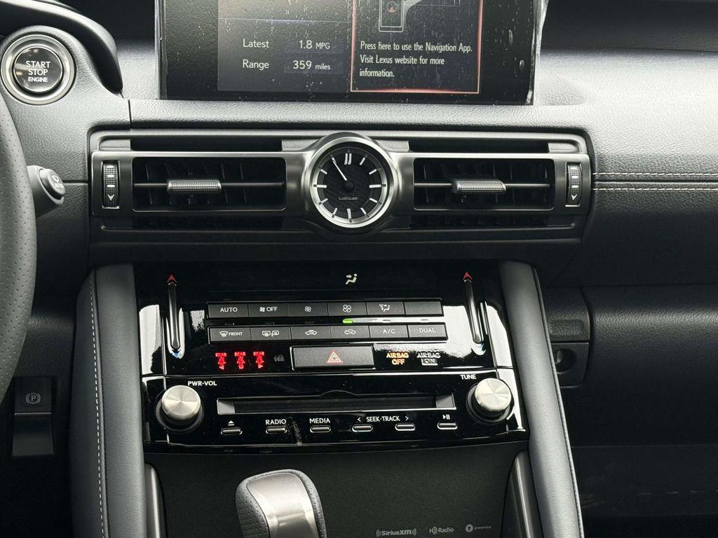 new 2025 Lexus IS 350 car, priced at $51,698