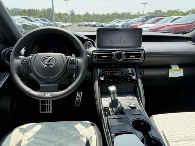 new 2025 Lexus IS 350 car, priced at $53,148