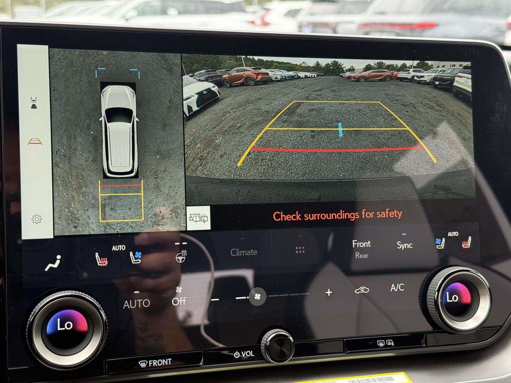 new 2025 Lexus TX 500h car, priced at $72,620