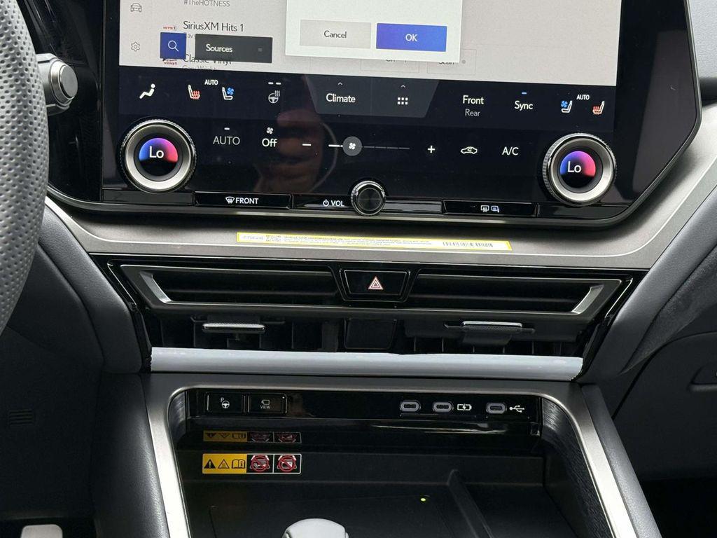 new 2025 Lexus TX 500h car, priced at $72,620