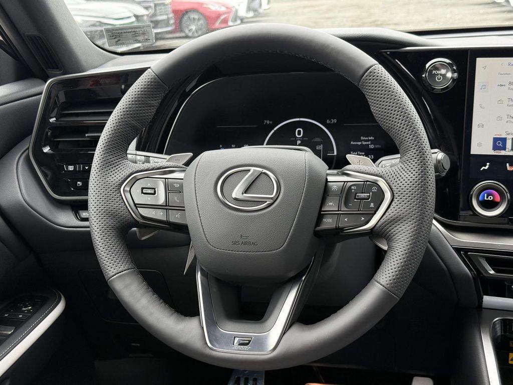 new 2025 Lexus TX 500h car, priced at $72,620