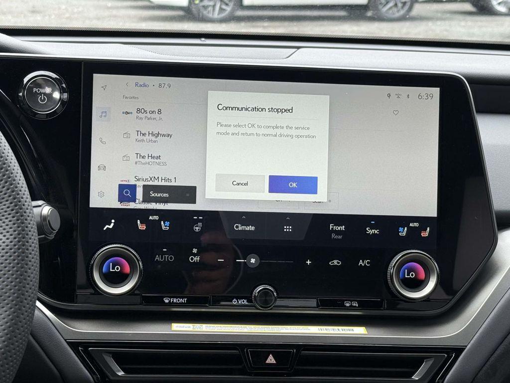 new 2025 Lexus TX 500h car, priced at $72,620