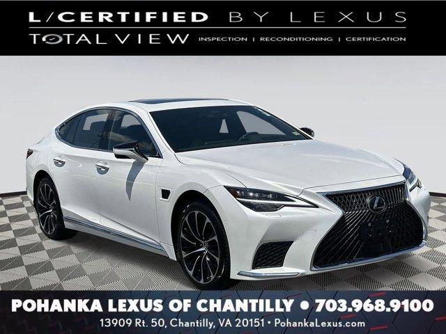 used 2023 Lexus LS 500h car, priced at $99,550