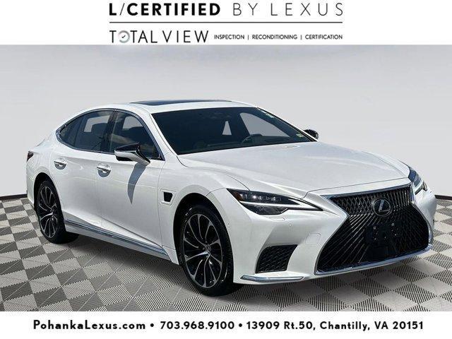 used 2023 Lexus LS 500h car, priced at $99,550