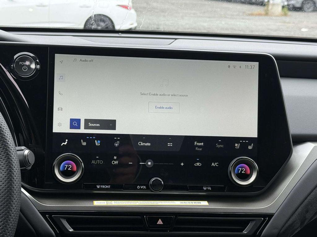 new 2025 Lexus TX 500h car, priced at $73,080