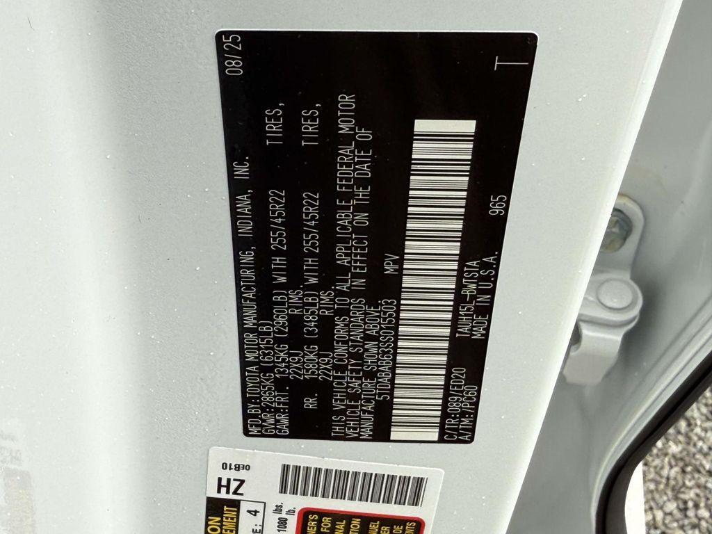 new 2025 Lexus TX 500h car, priced at $73,080