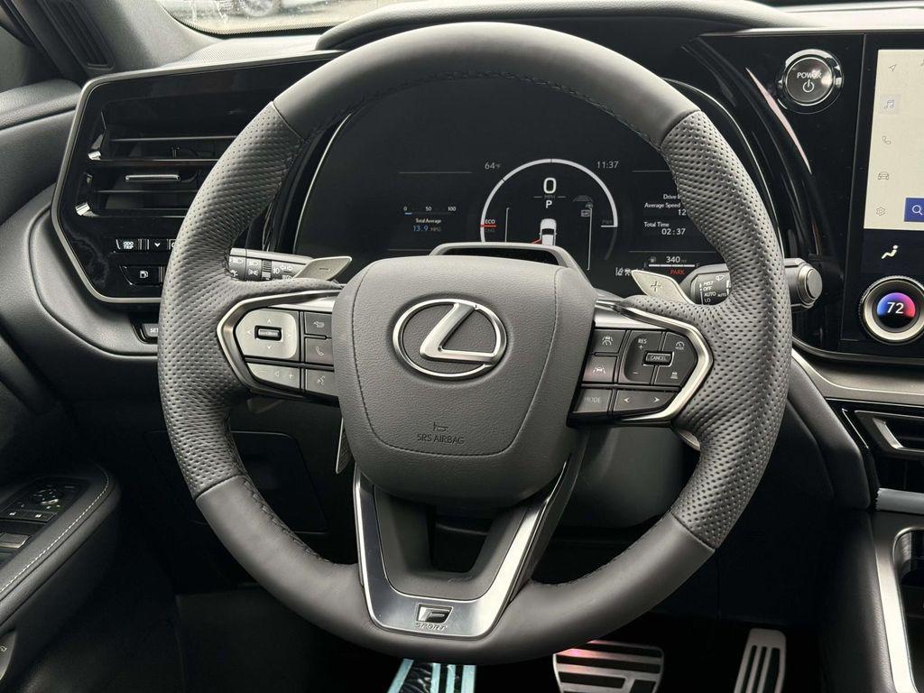 new 2025 Lexus TX 500h car, priced at $73,080