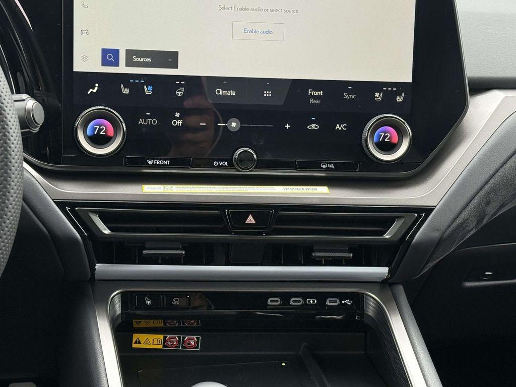 new 2025 Lexus TX 500h car, priced at $73,080