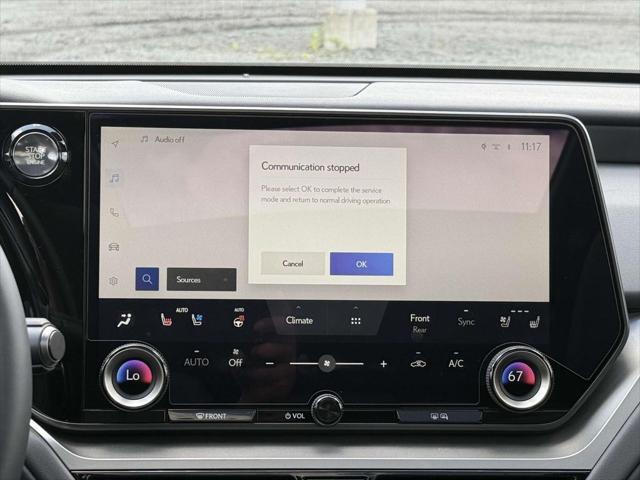 new 2025 Lexus TX 350 car, priced at $64,059