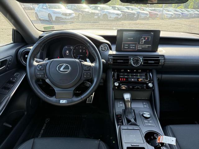 used 2024 Lexus IS 350 car, priced at $53,550