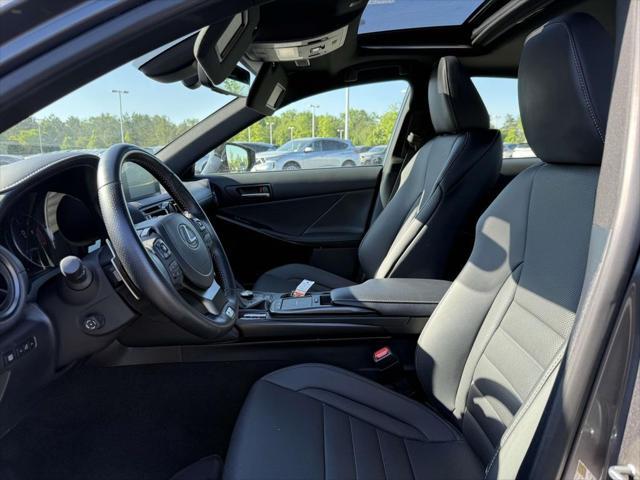 used 2024 Lexus IS 350 car, priced at $53,550