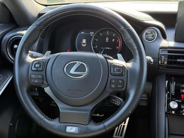 used 2024 Lexus IS 350 car, priced at $53,550