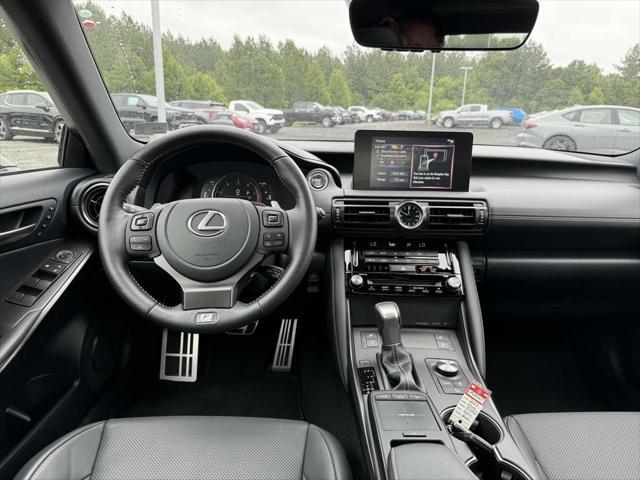used 2023 Lexus IS 350 car, priced at $51,500