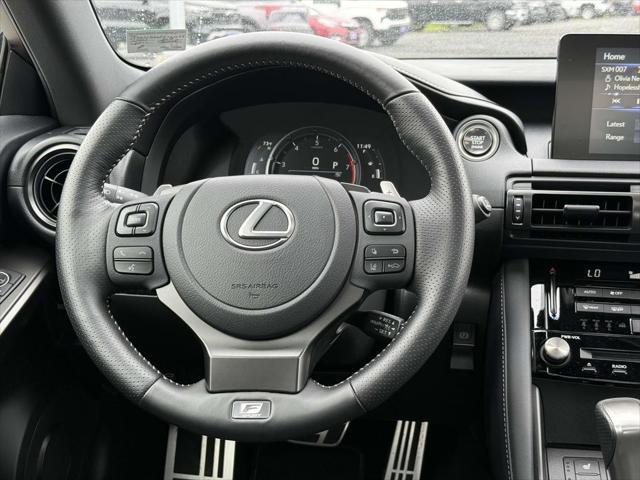 used 2023 Lexus IS 350 car, priced at $51,500