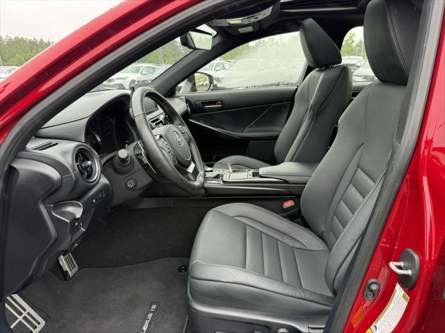 used 2023 Lexus IS 350 car, priced at $51,500