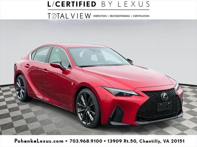 used 2023 Lexus IS 350 car, priced at $51,500