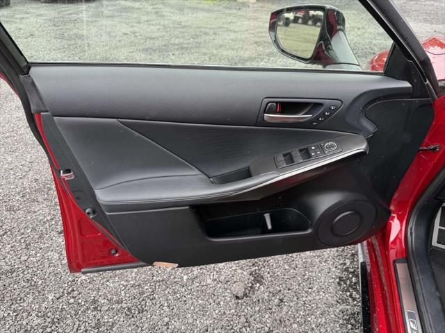 used 2023 Lexus IS 350 car, priced at $51,500
