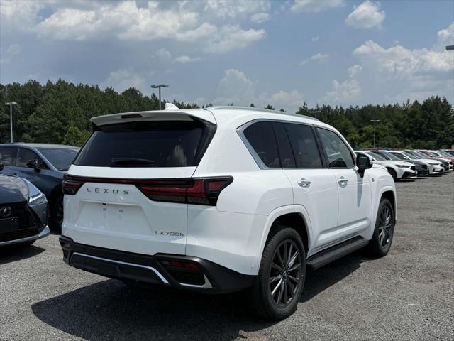 new 2025 Lexus LX 700h car, priced at $121,010